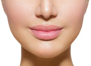 25764314 - beautiful perfect lips sexy mouth closeup over white